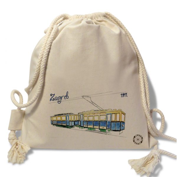 Ruksak Zagreb tramvaj